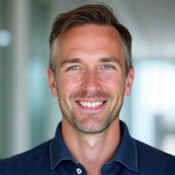 Portræt af Morten Jensen, Teamleder for Rengøring